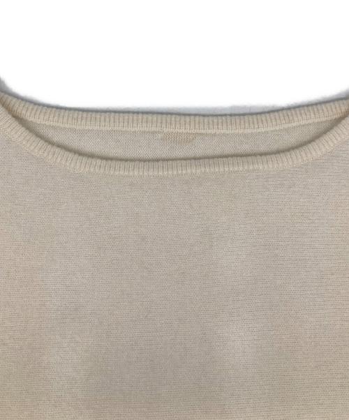 GALLARDA GALANTE（ガリャルダガランテ）GALLARDA GALANTE (ガリャルダガランテ) ボートカシミヤドルマンニット ホワイト サイズ:freeの古着・服飾アイテム