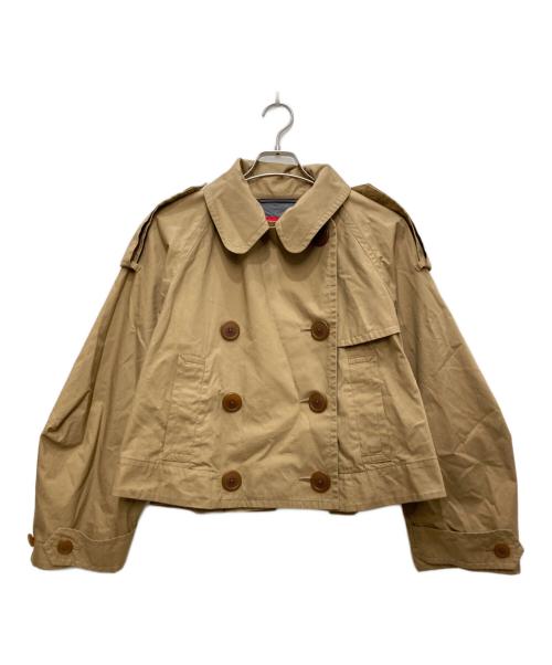 Vivienne Westwood RED LABEL（ヴィヴィアンウエストウッドレッドレーベル）Vivienne Westwood RED LABEL (ヴィヴィアンウエストウッドレッドレーベル) ショートトレンチジャケット ベージュ サイズ:00の古着・服飾アイテム
