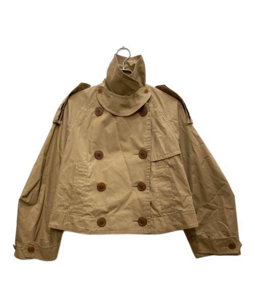 Vivienne Westwood RED LABEL（ヴィヴィアンウエストウッドレッドレーベル）Vivienne Westwood RED LABEL (ヴィヴィアンウエストウッドレッドレーベル) ショートトレンチジャケット ベージュ サイズ:00の古着・服飾アイテム