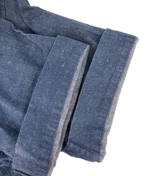 MHL（エムエイチエル）MHL (エムエイチエル) COTTON HEMP DRILL DRESS/コットンヘンプドリルドレス インディゴ サイズ:2の古着・服飾アイテム