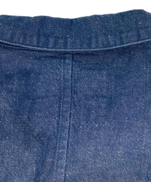 MHL（エムエイチエル）MHL (エムエイチエル) COTTON HEMP DRILL DRESS/コットンヘンプドリルドレス インディゴ サイズ:2の古着・服飾アイテム