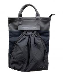 UN3D.（アンスリード）の古着「ドローストリング2WAYトートバッグ」｜ブラック