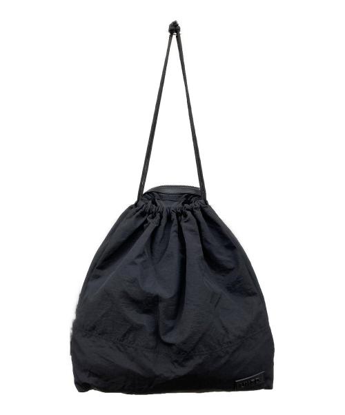 UN3D.（アンスリード）UN3D. (アンスリード) ドローストリング2WAYトートバッグ ブラックの古着・服飾アイテム