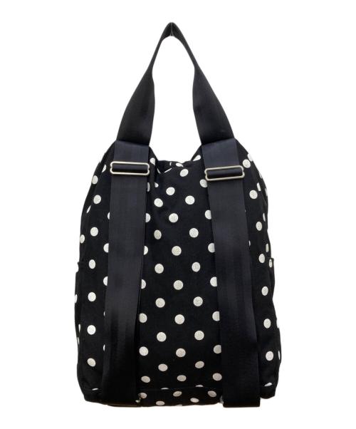 BLACK COMME des GARCONS（ブラックコムデギャルソン）BLACK COMME des GARCONS (ブラックコムデギャルソン) ドットデザインリュック ブラックの古着・服飾アイテム