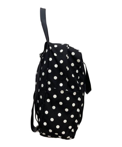 BLACK COMME des GARCONS（ブラックコムデギャルソン）BLACK COMME des GARCONS (ブラックコムデギャルソン) ドットデザインリュック ブラックの古着・服飾アイテム