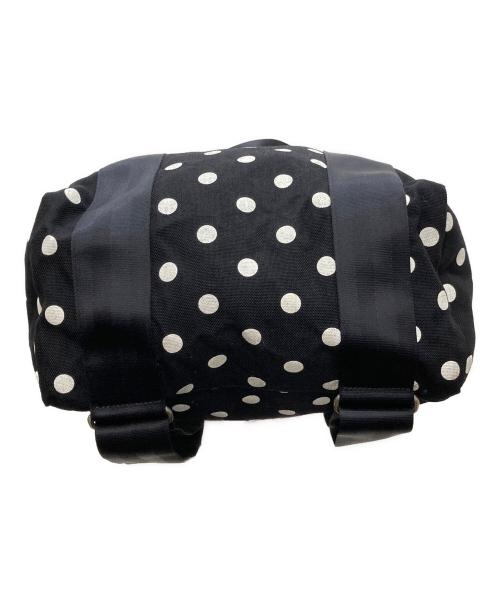 BLACK COMME des GARCONS（ブラックコムデギャルソン）BLACK COMME des GARCONS (ブラックコムデギャルソン) ドットデザインリュック ブラックの古着・服飾アイテム