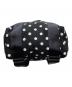 中古・古着 BLACK COMME des GARCONS (ブラックコムデギャルソン) ドットデザインリュック ブラック：5000円