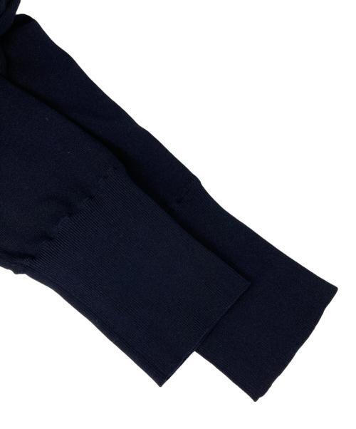 Curensology（カレンソロジー）Curensology (カレンソロジー) テンセルポリエステルギャザープルオーバー ブラック サイズ:Fの古着・服飾アイテム