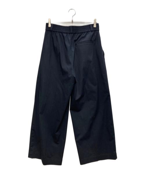 PUBLIC TOKYO（パブリックトウキョウ）PUBLIC TOKYO (パブリックトウキョウ) スムージーワイドバレルレッグスラックス ネイビー サイズ:2の古着・服飾アイテム