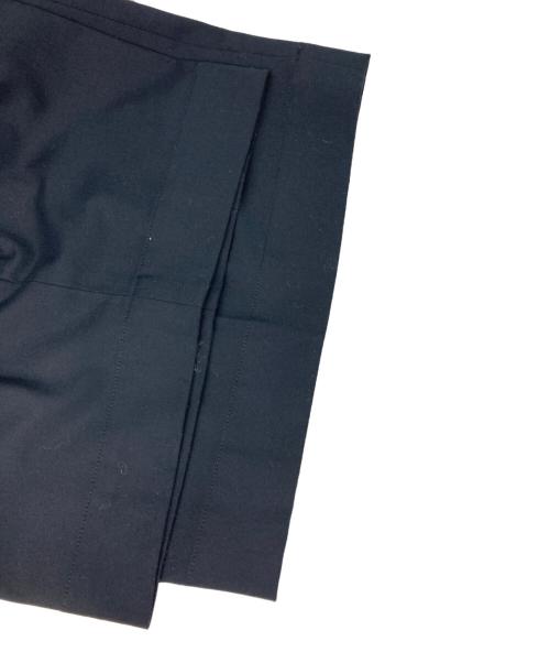 PUBLIC TOKYO（パブリックトウキョウ）PUBLIC TOKYO (パブリックトウキョウ) スムージーワイドバレルレッグスラックス ネイビー サイズ:2の古着・服飾アイテム