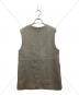UNITED ARROWS (ユナイテッドアローズ) 3COL メランジ ツイードベスト グレー サイズ:Free：7000円