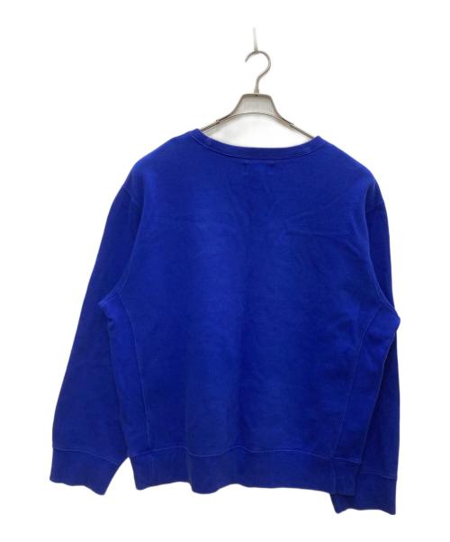 POLO RALPH LAUREN（ポロ・ラルフローレン）POLO RALPH LAUREN (ポロ・ラルフローレン) ロゴスウェット ブルー サイズ:XXLの古着・服飾アイテム