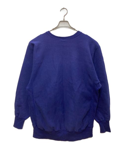 Champion REVERSE WEAVE（チャンピオン リバース ウィーブ）Champion REVERSE WEAVE (チャンピオン リバース ウィーブ) 目あり刺繍スウェット ネイビー サイズ:XXLの古着・服飾アイテム
