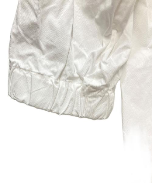 mizuiro-ind（ミズイロインド）mizuiro-ind (ミズイロインド) フーデッドリネンブレンドコート ホワイト サイズ:表記無の古着・服飾アイテム