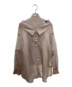 FRAY IDフレイ アイディー）の古着「レイヤードシャツ」｜ベージュ