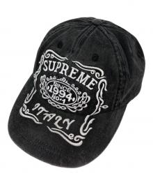 SUPREME（シュプリーム）の古着「ITALY 6-PANEL/イタリア　6パネル」｜ブラック