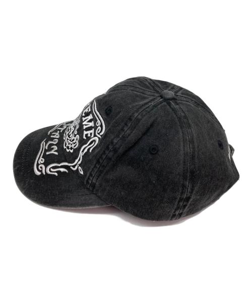 SUPREME（シュプリーム）SUPREME (シュプリーム) ITALY 6-PANEL/イタリア　6パネル ブラックの古着・服飾アイテム