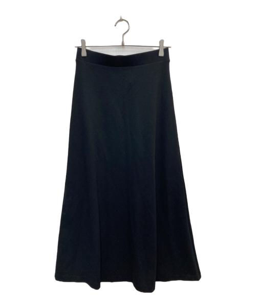 EVERYDAY I LIKE.（エヴリデイ アイ ライク）EVERYDAY I LIKE. (エヴリデイ アイ ライク) New Jersey Flare スカート/ニュー ジャージー フレア スカート ブラック サイズ:38 未使用品の古着・服飾アイテム