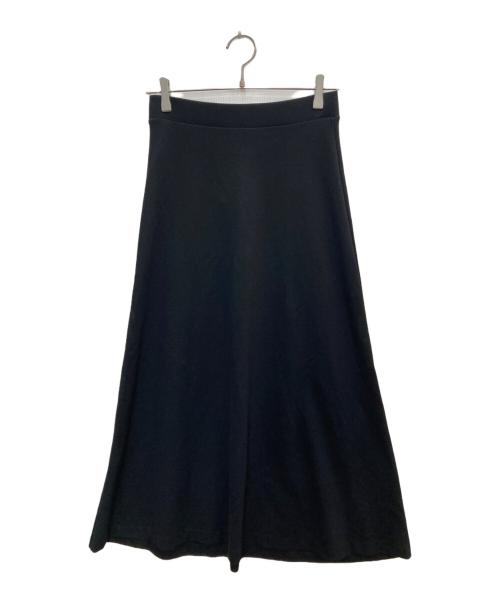 EVERYDAY I LIKE.（エヴリデイ アイ ライク）EVERYDAY I LIKE. (エヴリデイ アイ ライク) New Jersey Flare スカート/ニュー ジャージー フレア スカート ブラック サイズ:38 未使用品の古着・服飾アイテム