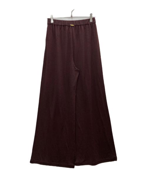 MUSE de Deuxieme Classe（ミューズ ドゥーズィエム クラス）MUSE de Deuxieme Classe (ミューズ ドゥーズィエム クラス) Prime wool jersey パンツ/プライム ウール ジャージー パンツ エンジ サイズ:38 未使用品の古着・服飾アイテム