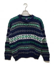 GAP（ギャップ）の古着「コットンニット」｜ネイビー