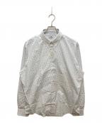 HERMESエルメス）の古着「長袖シャツ」｜ホワイト×ブルー