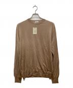 BRIONIブリオーニ）の古着「シルクカシミヤブレンドニット」｜ベージュ