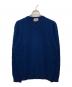 HERMES（エルメス）の古着「Hロゴカシミヤニット」｜ブルー