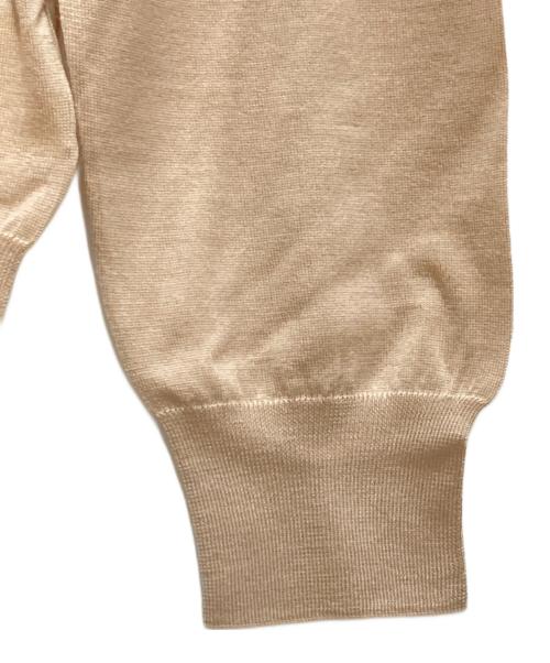 BRIONI（ブリオーニ）BRIONI (ブリオーニ) シルクブレンドハイネックニット ベージュ サイズ:54 未使用品の古着・服飾アイテム