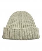 LORO PIANAロロピアーナ）の古着「ニット帽」｜ホワイト