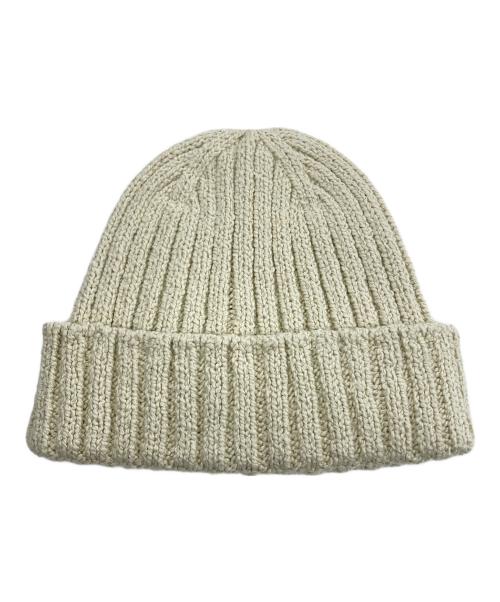 LORO PIANA（ロロピアーナ）LORO PIANA (ロロピアーナ) ニット帽 ホワイトの古着・服飾アイテム