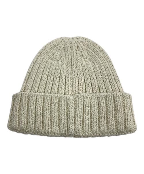 LORO PIANA（ロロピアーナ）LORO PIANA (ロロピアーナ) ニット帽 ホワイトの古着・服飾アイテム