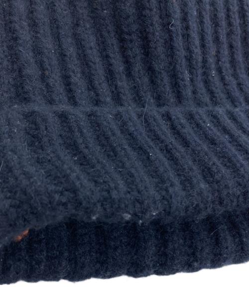 LORO PIANA（ロロピアーナ）LORO PIANA (ロロピアーナ) カシミヤ ニット帽 ネイビーの古着・服飾アイテム