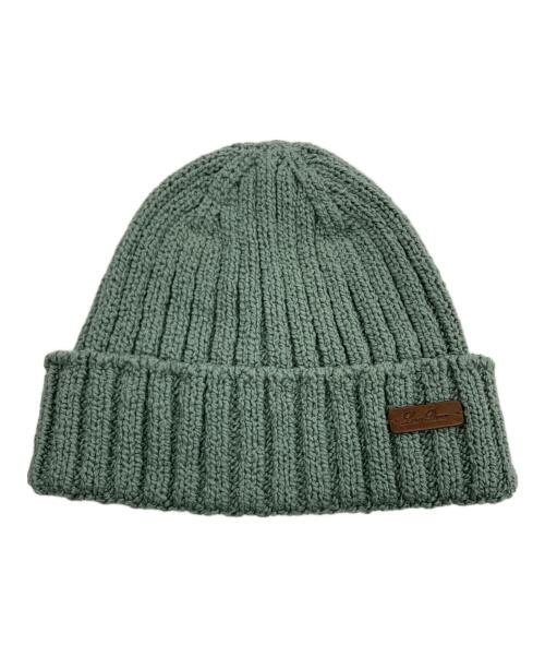 LORO PIANA（ロロピアーナ）LORO PIANA (ロロピアーナ) ニット帽 グリーンの古着・服飾アイテム