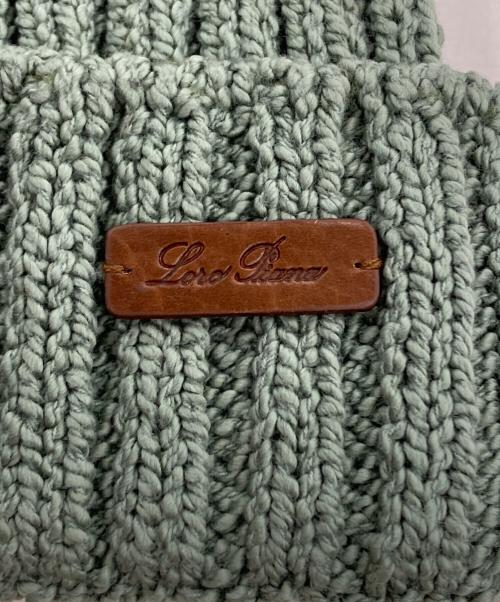 LORO PIANA（ロロピアーナ）LORO PIANA (ロロピアーナ) ニット帽 グリーンの古着・服飾アイテム