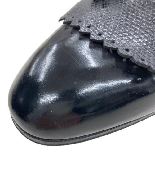 ARTIOLI（アルティオリ）ARTIOLI (アルティオリ) タッセルローファー ブラック サイズ:８1/2の古着・服飾アイテム