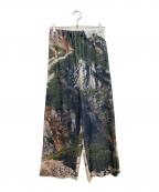 NON TOKYOノントーキョー）の古着「プリントパンツ」｜グリーン