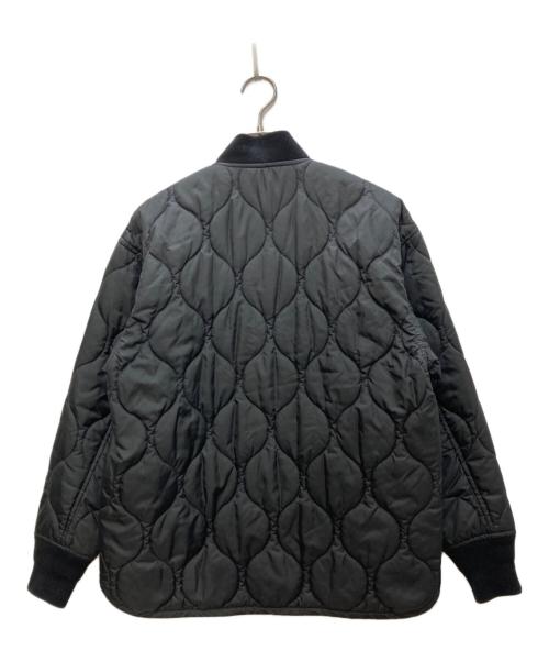 HYKE（ハイク）HYKE (ハイク) キルティングスナップボタンブルゾン ブラック サイズ:1の古着・服飾アイテム