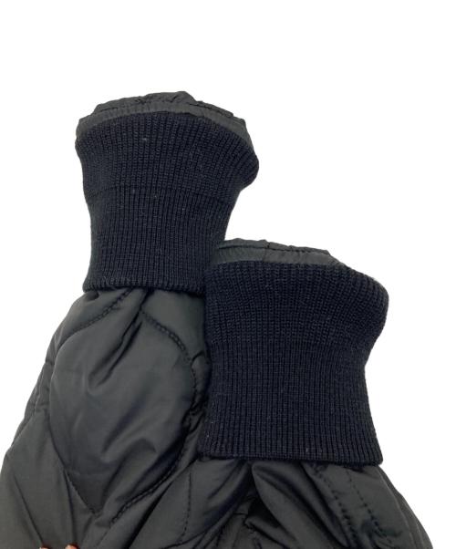 HYKE（ハイク）HYKE (ハイク) キルティングスナップボタンブルゾン ブラック サイズ:1の古着・服飾アイテム