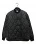 HYKE（ハイク）の古着「キルティングスナップボタンブルゾン」｜ブラック