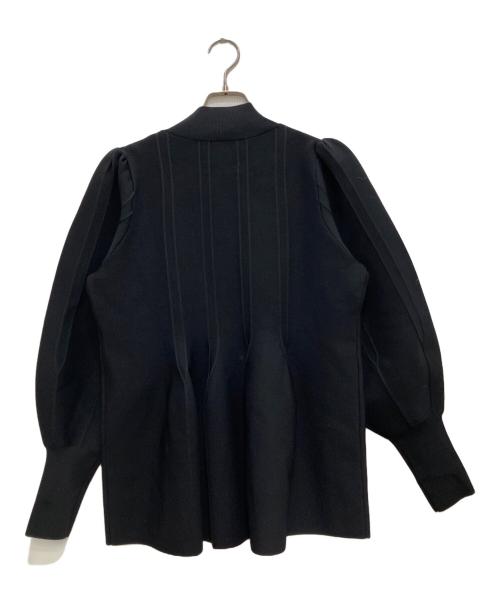 Ameri（アメリ）AMERI (アメリ) コンストラクティブニット ブラック サイズ:freeの古着・服飾アイテム