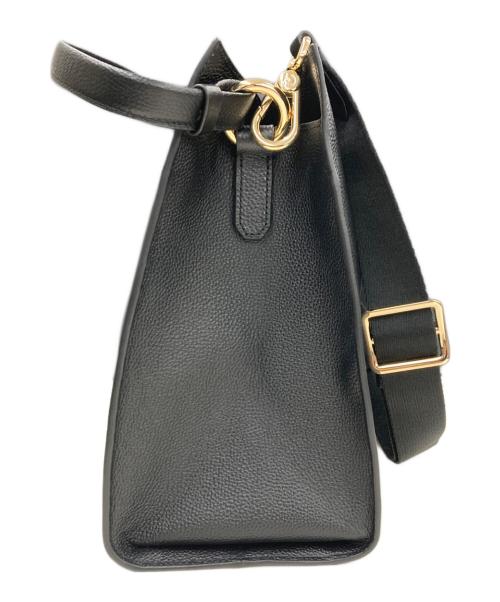 COLE HAAN（コールハーン）COLE HAAN (コールハーン) キャリーオール ショルダーバッグ ブラックの古着・服飾アイテム