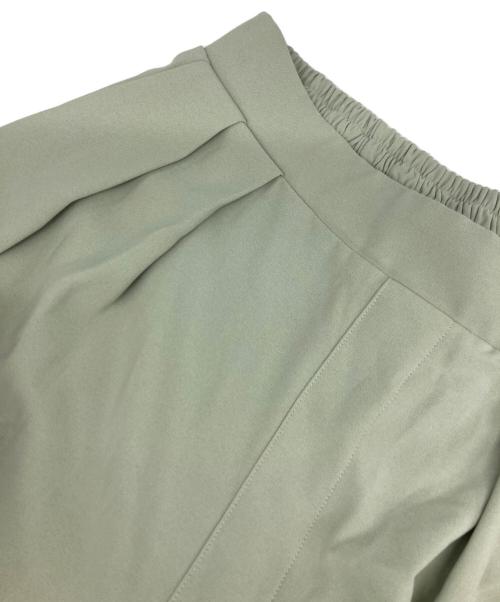 RIVE DROITE（リヴドロワ）RIVE DROITE (リヴドロワ) タックワイドスラックス グリーン サイズ:38の古着・服飾アイテム