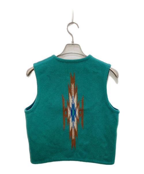 CENTINELA TRADITIONAL ARTS（センチネラトラディショナルアーツ）CENTINELA TRADITIONAL ARTS (センチネラトラディショナルアーツ) チマヨベスト ターコイズ サイズ:38の古着・服飾アイテム