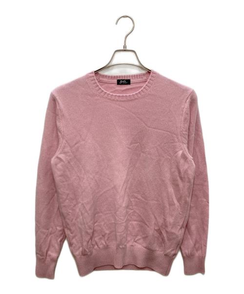 Brilla per il gusto（ブリッラ ペル イルグースト）Brilla per il gusto (ブリッラ ペル イルグースト) カシミヤニット ピンク サイズ:Lの古着・服飾アイテム