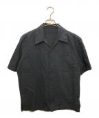IRENISAイレニサ）の古着「SLASH POCKET SHORT-SLEEVED SHIRT」｜ネイビー