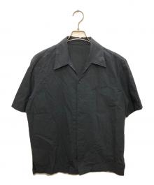 IRENISA（イレニサ）の古着「SLASH POCKET SHORT-SLEEVED SHIRT」｜ネイビー