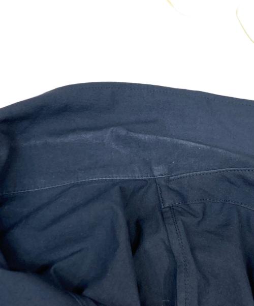 IRENISA（イレニサ）IRENISA (イレニサ) SLASH POCKET SHORT-SLEEVED SHIRT ネイビー サイズ:3の古着・服飾アイテム