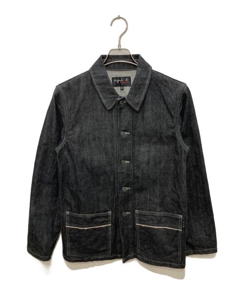 agnes b homme（アニエスベーオム）agnes b homme (アニエスベーオム) デニムジャケット インディゴ サイズ:44の古着・服飾アイテム