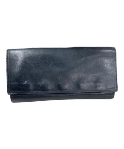 Maison Martin Margiela（メゾンマルタンマルジェラ）Maison Martin Margiela (メゾンマルタンマルジェラ) 足袋金具 レザー長財布 ブラックの古着・服飾アイテム